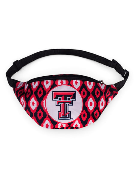 Texas Tech Double T Cat Eye Fanny Pack – Front view