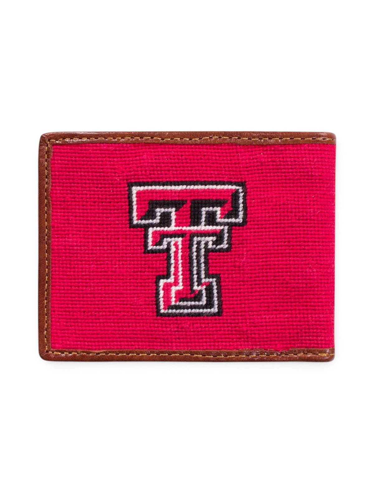 Texas Tech Double T Needle Point Wallet – Back view