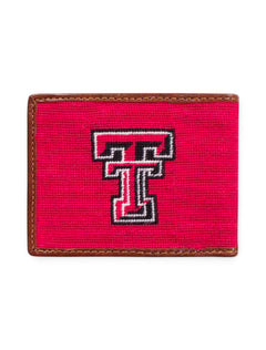 Texas Tech Double T Needle Point Wallet – Back view