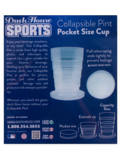 Texas Tech Double T Pocket Pint Collapsible Cup – Detail