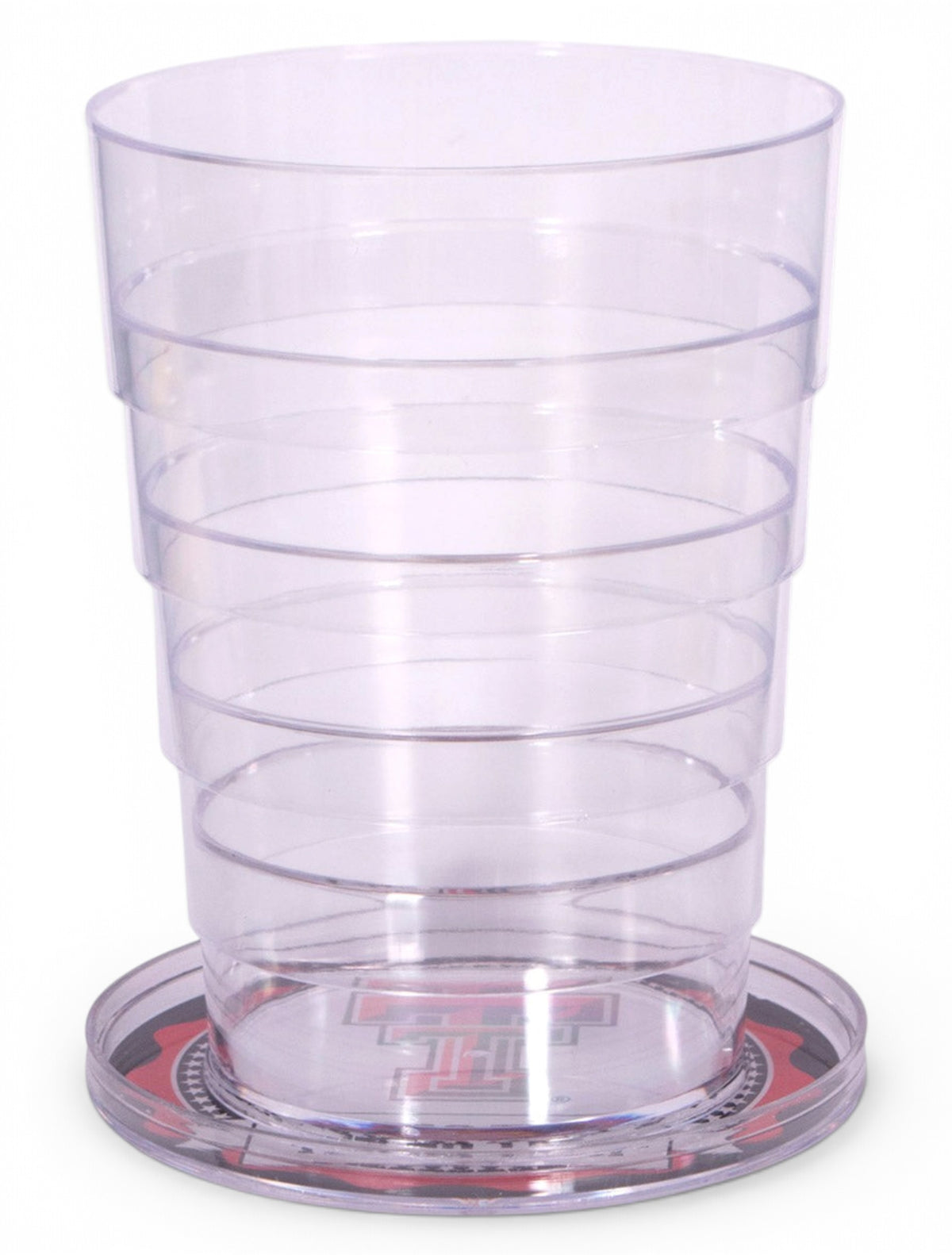 Texas Tech Double T Pocket Pint Collapsible Cup – Front view