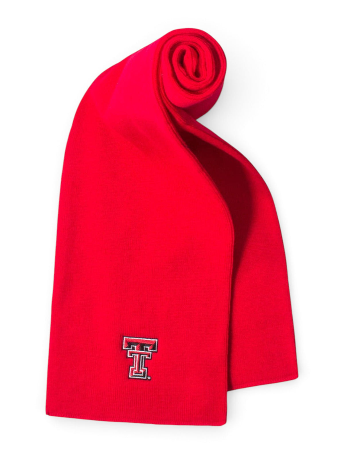 Texas Tech Double T Red Scarf – Front view
