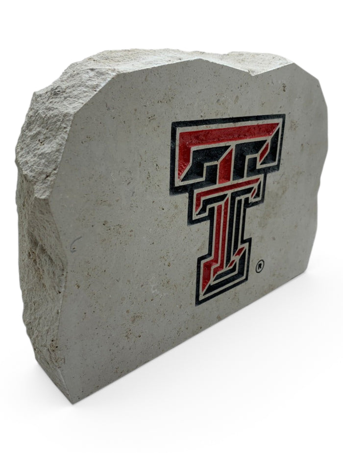 Texas Tech Double T Sign Stone – Front view