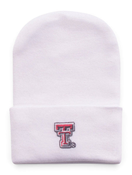 Texas Tech Double T White INFANT Cap – Front view