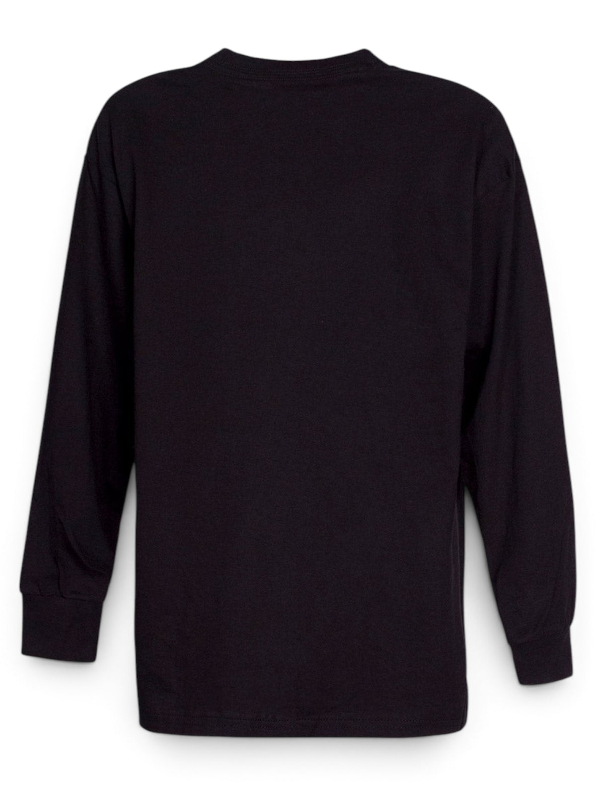 Texas Tech Dynamic Arch & Double T on YOUTH Black Long Sleeve – Back view