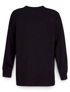 Texas Tech Dynamic Arch & Double T on YOUTH Black Long Sleeve – Back view