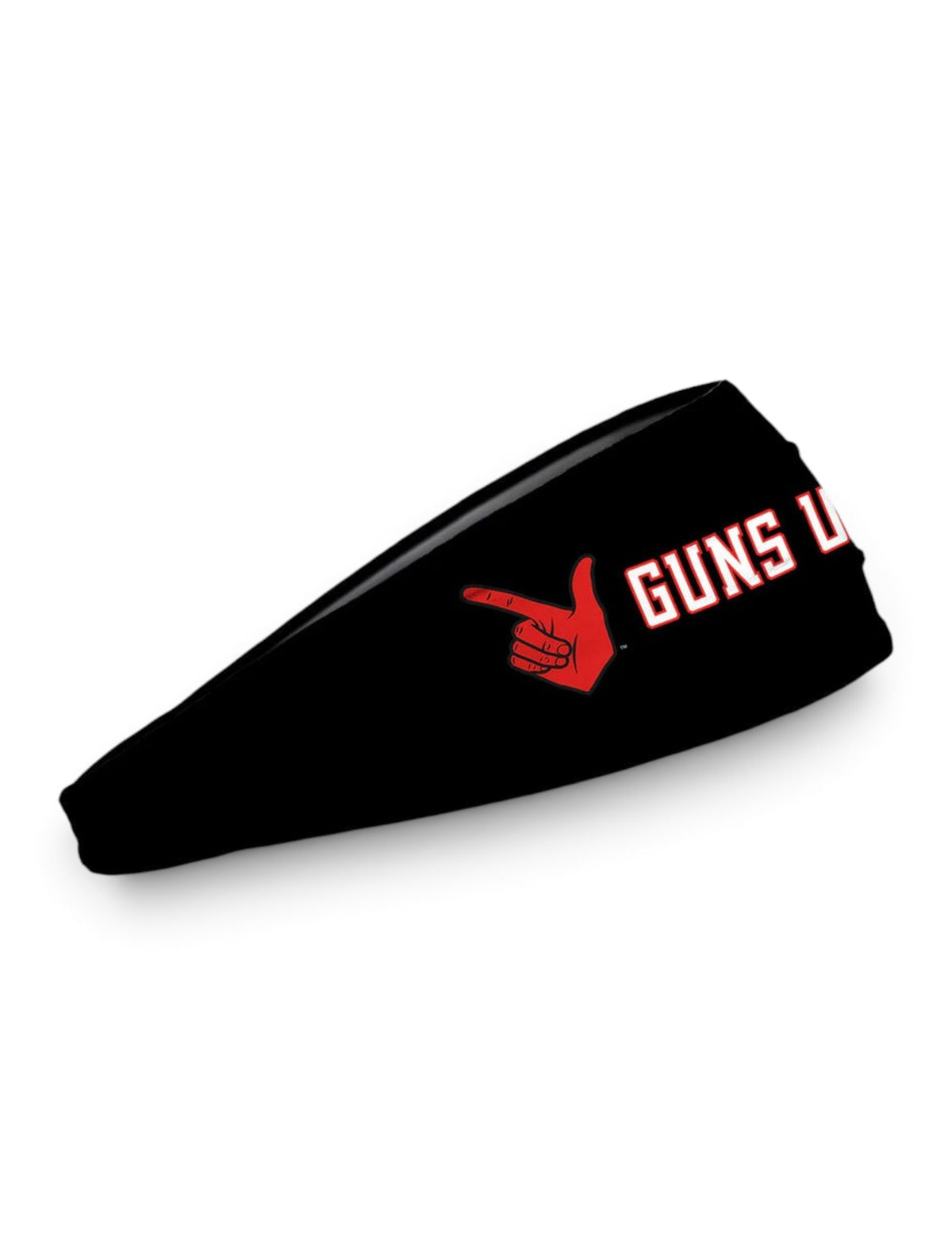 Texas Tech "Guns Up" Headband – Front view