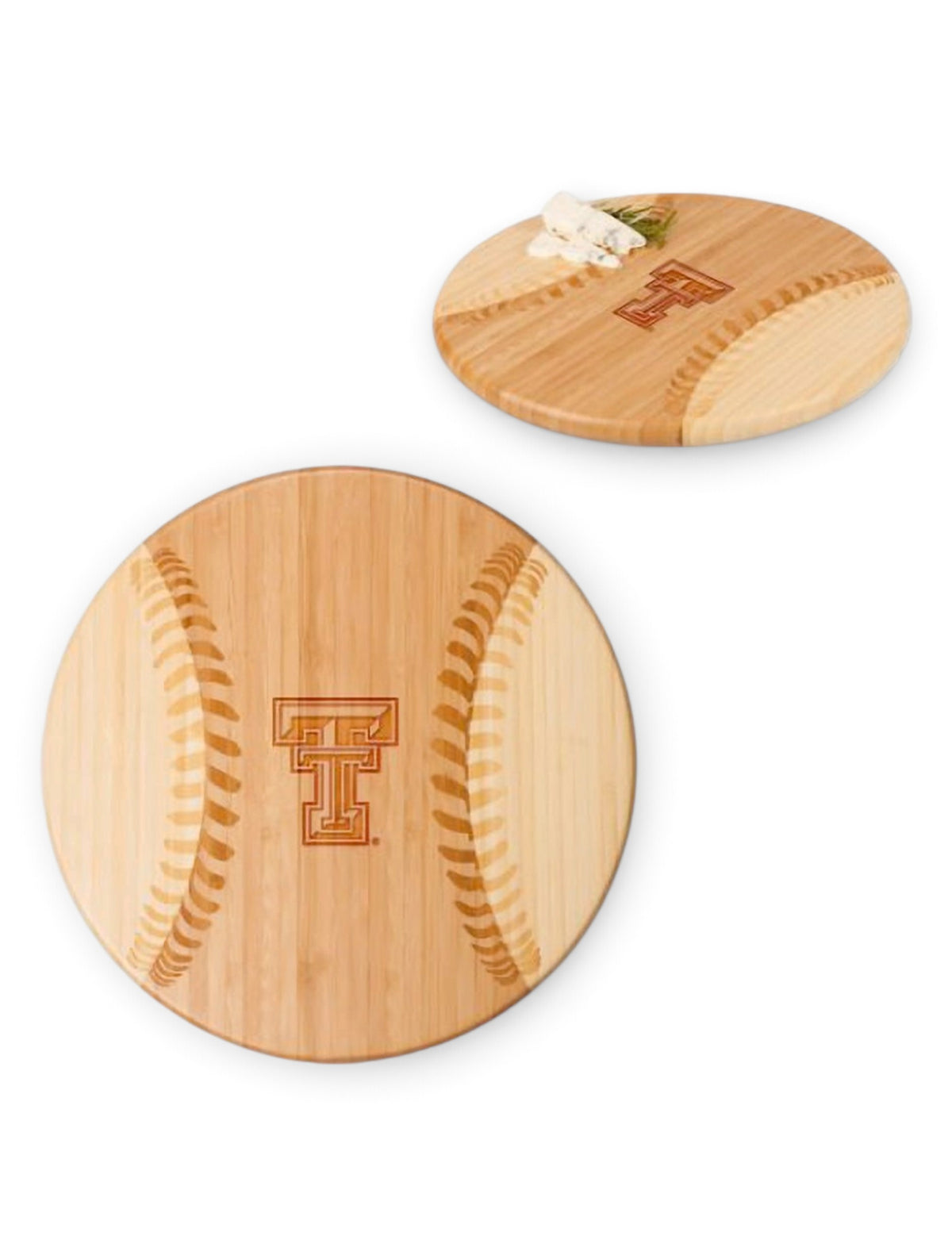 Texas Tech "Home Run" Cutting Board /Serving Tray – Detail
