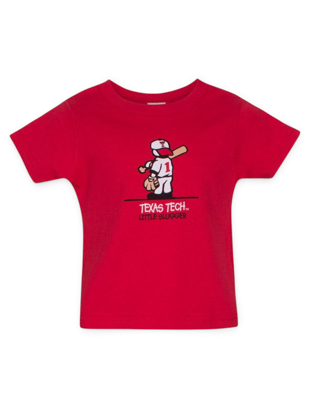 Texas Tech Little Slugger TODDLER Red T-Shirt – Front view