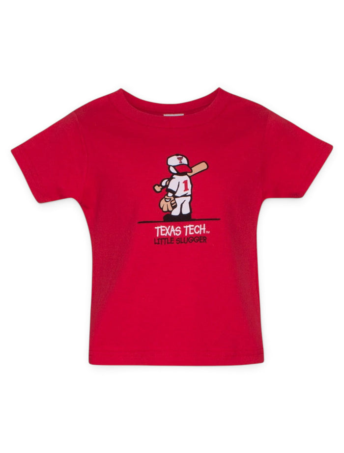 Texas Tech Little Slugger TODDLER Red T-Shirt – Front view
