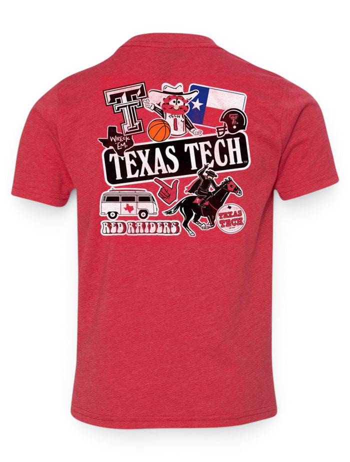 Texas Tech "Make it Stick" YOUTH T-shirt – Front view