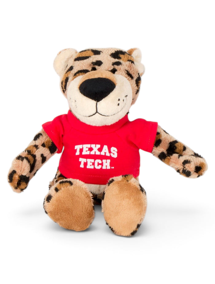 Texas Tech Plush Leopard in Tech T-Shirt – Front view