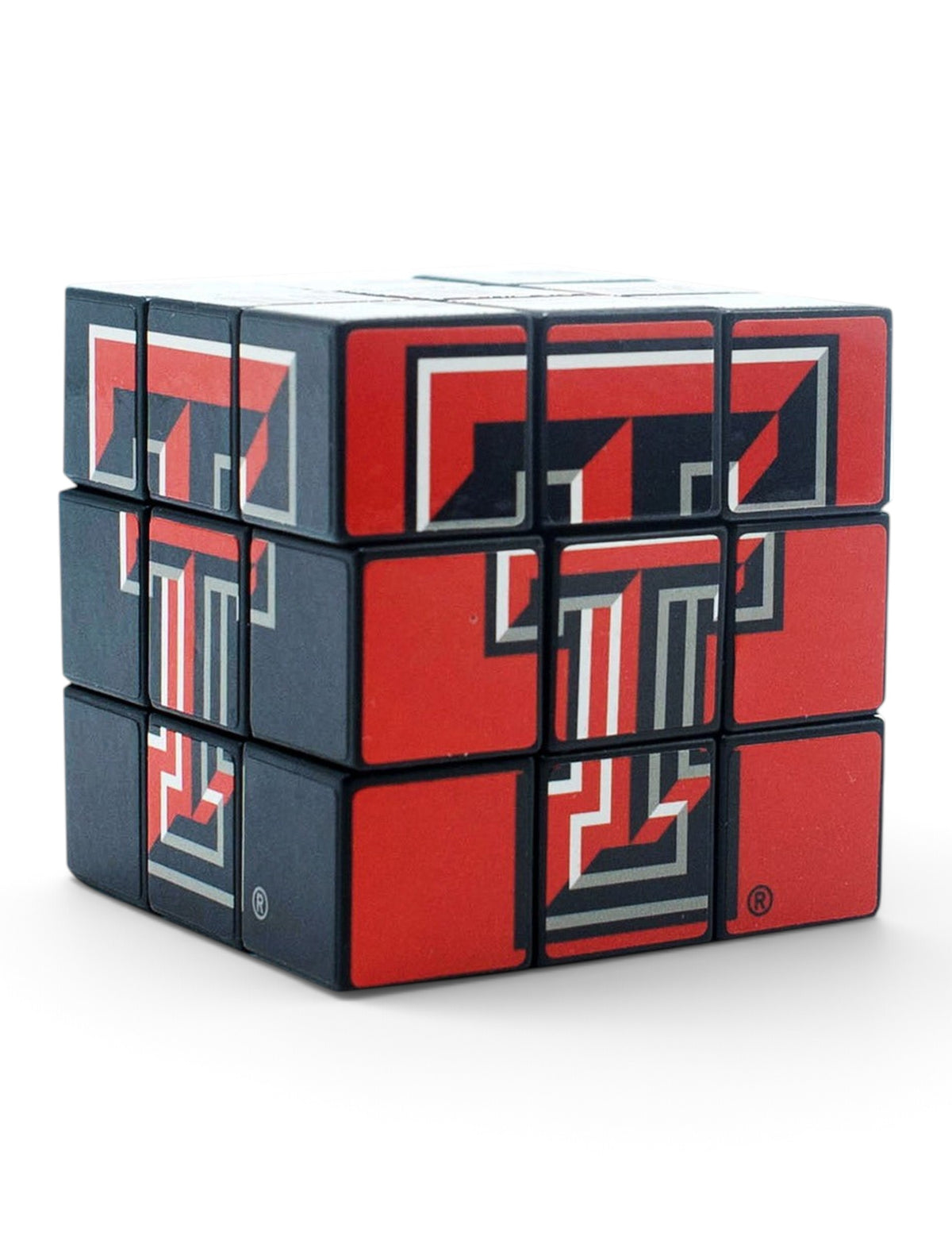 Texas Tech Puzzle Cube – Front view