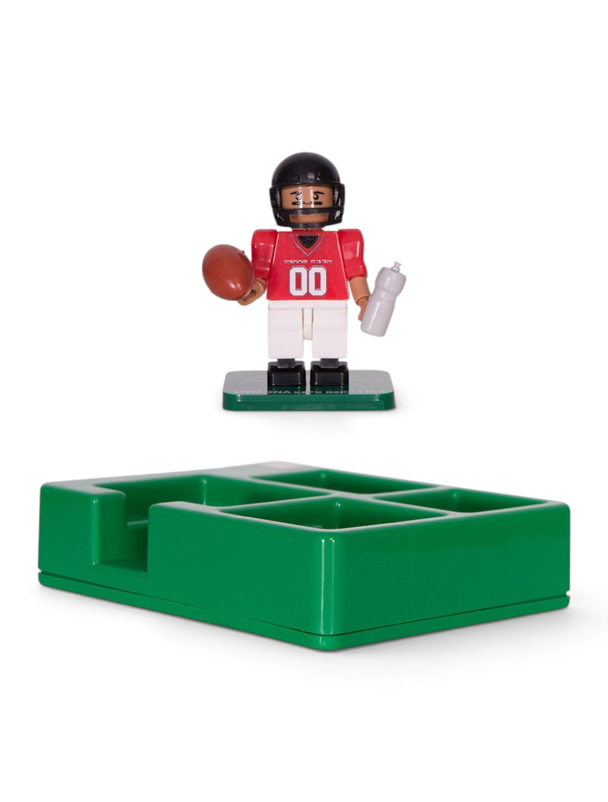 Texas Tech Red Raiders #00 Red Raider Minifigure – Detail
