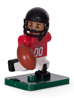 Texas Tech Red Raiders #00 Red Raider Minifigure – Front view