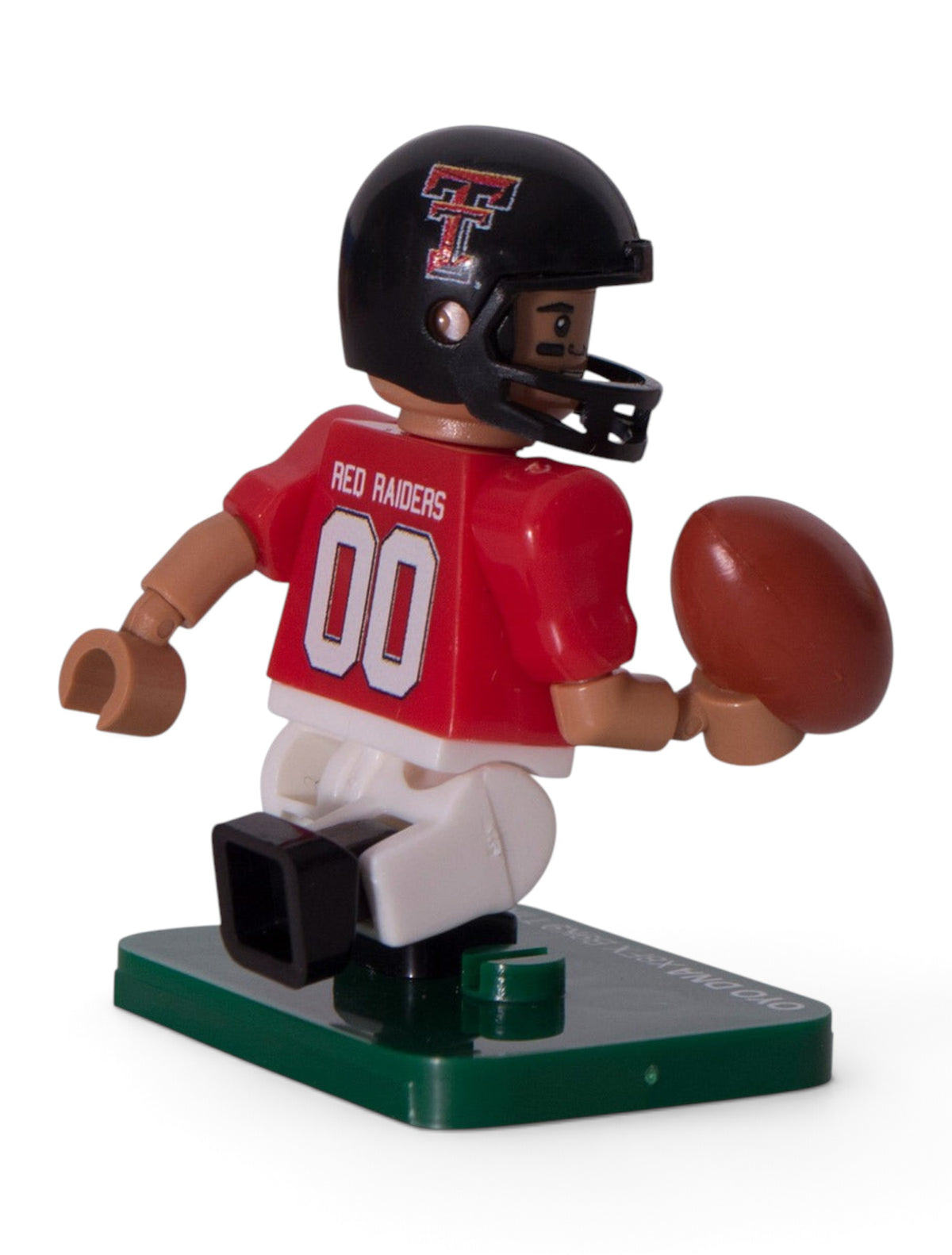 Texas Tech Red Raiders #00 Red Raider Minifigure – Side view