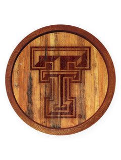 Texas Tech Red Raiders 20" Double T Barrel Sign – Front view