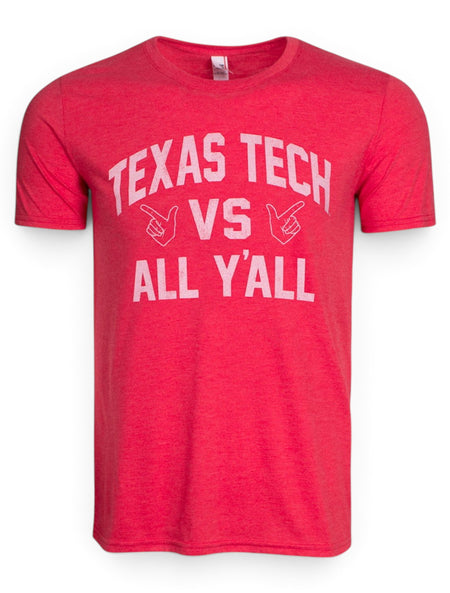 Texas Tech Red Raiders "All Y'all" T-Shirt – Front view