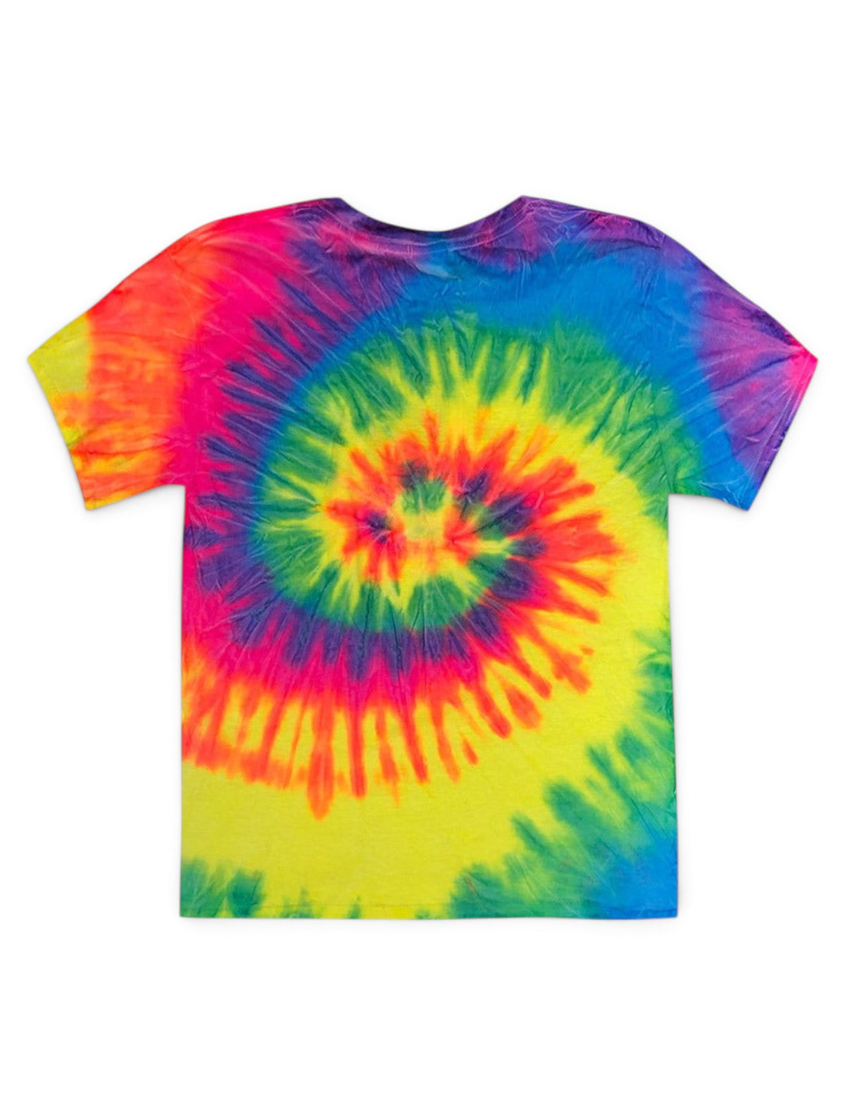 Texas Tech Red Raiders Arch Over Raider Red TODDLER Tie Dye T-Shirt – Back view