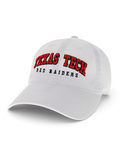 Texas Tech Red Raiders Arch over Red Raiders Adjustable Cap – Front view