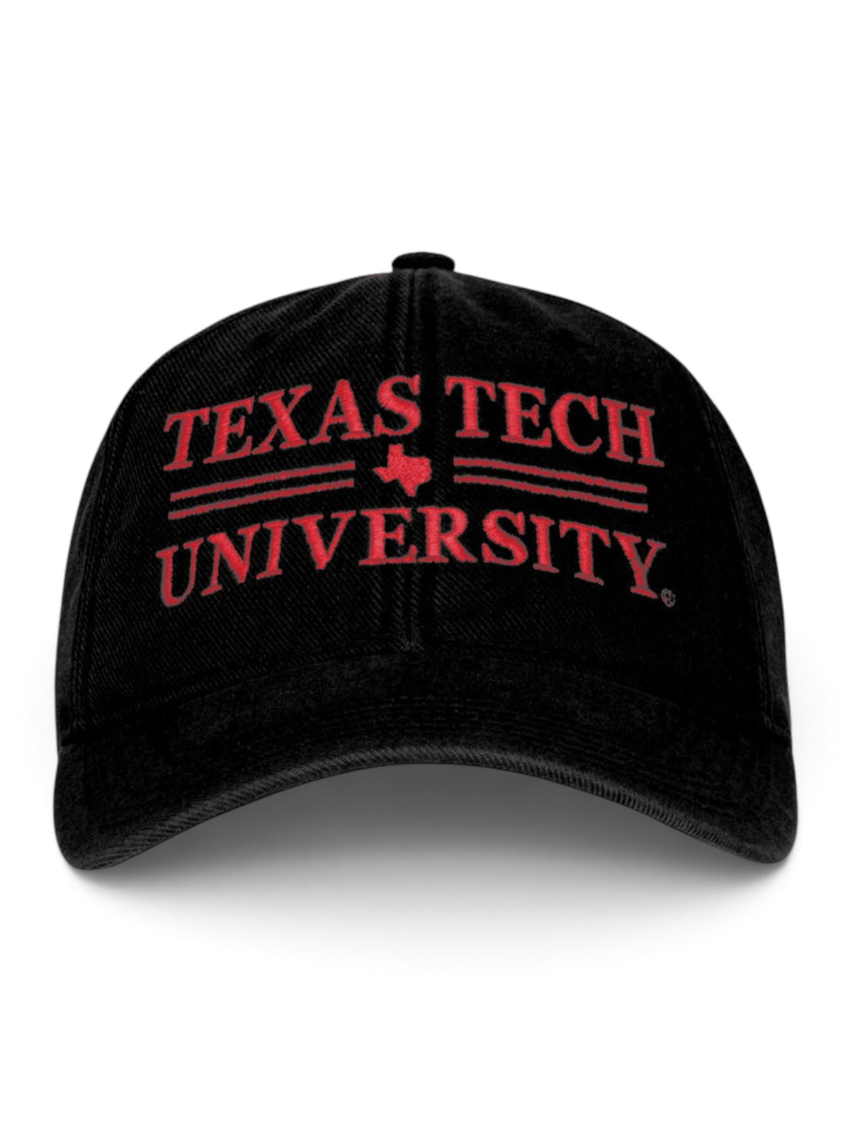 Texas Tech Red Raiders "Bar None" Adjustable Cap – Black back view