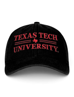 Texas Tech Red Raiders "Bar None" Adjustable Cap – Black back view
