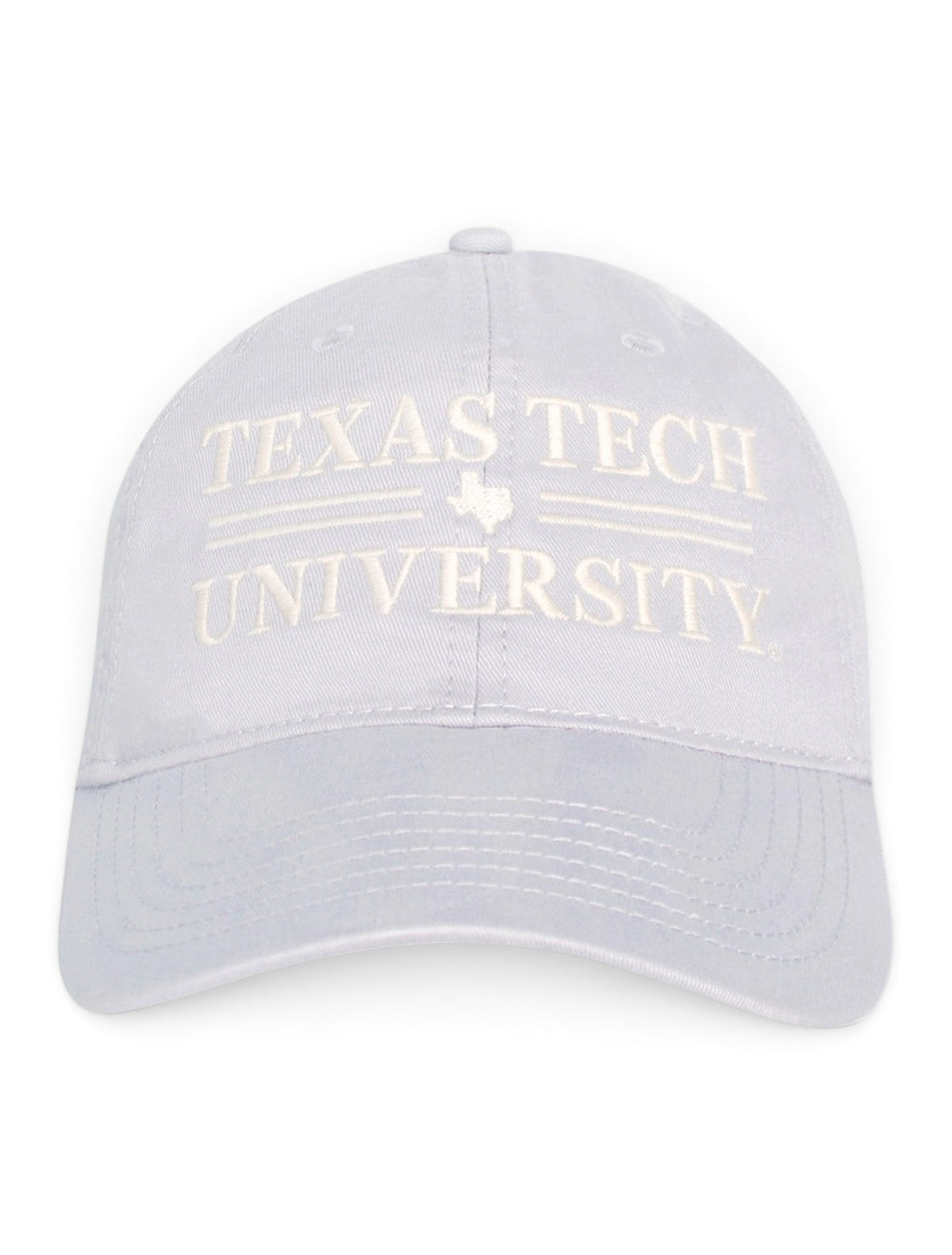 Texas Tech Red Raiders "Bar None" Adjustable Cap – Grey back view