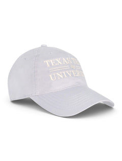 Texas Tech Red Raiders "Bar None" Adjustable Cap – Grey side view