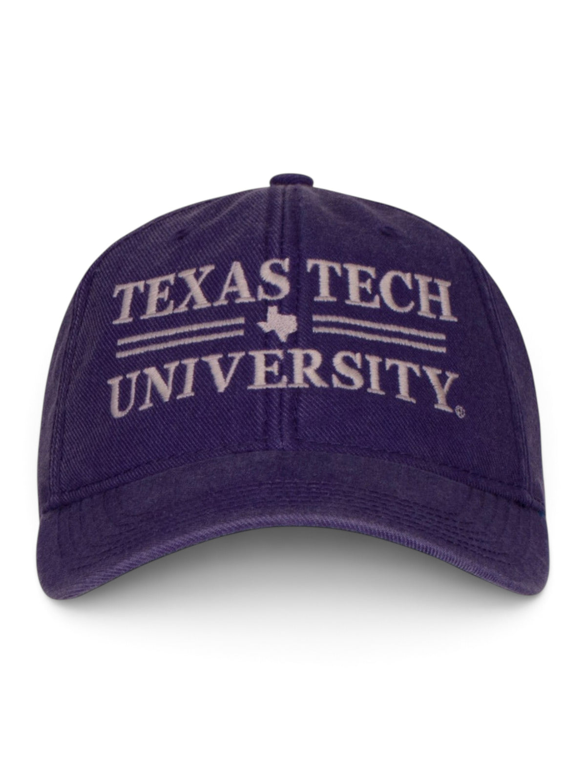 Texas Tech Red Raiders "Bar None" Adjustable Cap – Violet back view