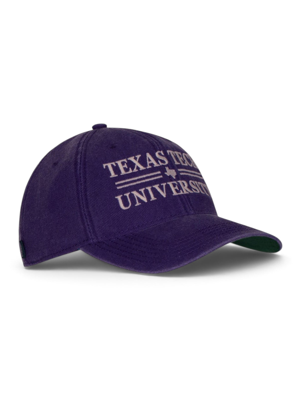 Texas Tech Red Raiders "Bar None" Adjustable Cap – Violet side view
