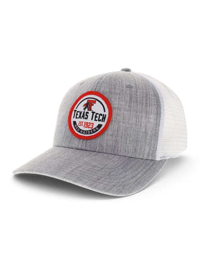 Texas Tech Red Raiders Circle Vault Patch Mid-Pro Snapback Cap – Front view