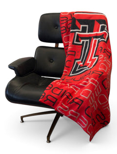 Texas Tech Red Raiders Classic Fleece Blanket – Front view