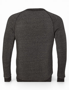 Texas Tech Red Raiders Classic "Vintage Seal" Arch Crew Sweatshirt In Black – Back view