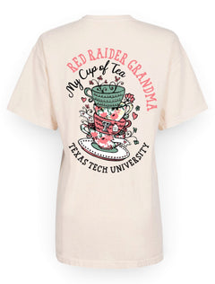 Texas Tech Red Raiders "Cup Of Tea Grandma" T-Shirt – Front view