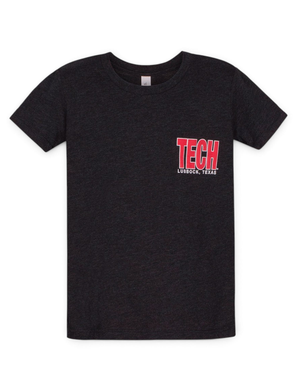 Texas Tech Red Raiders Dinosaurs Lubbock, TX TECH YOUTH T-Shirt – Back view