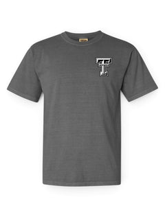 Texas Tech Red Raiders "Dog Gone Good" Grey T-Shirt – Detail