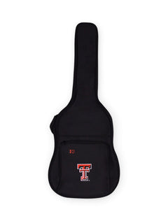 Texas Tech Red Raiders Double T Acoustic Guitar Bag – Front view