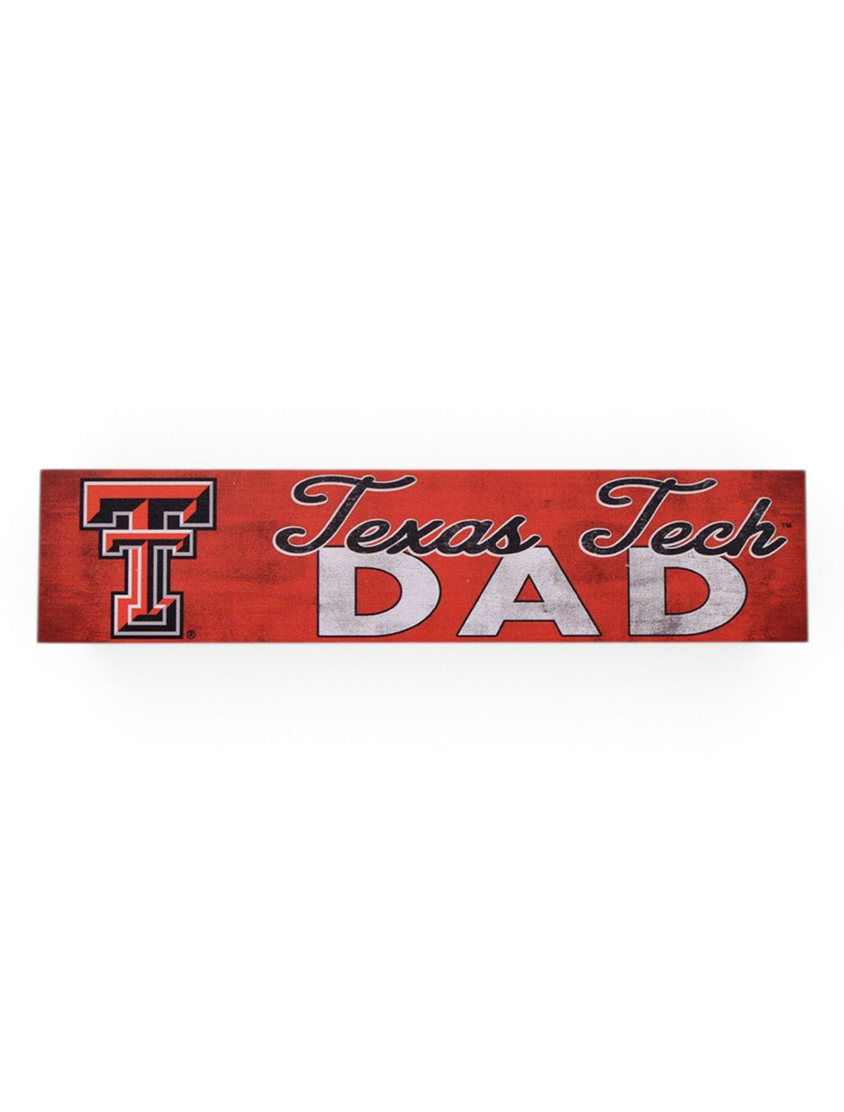 Texas Tech Red Raiders Double T Dad Wall Art – Front view