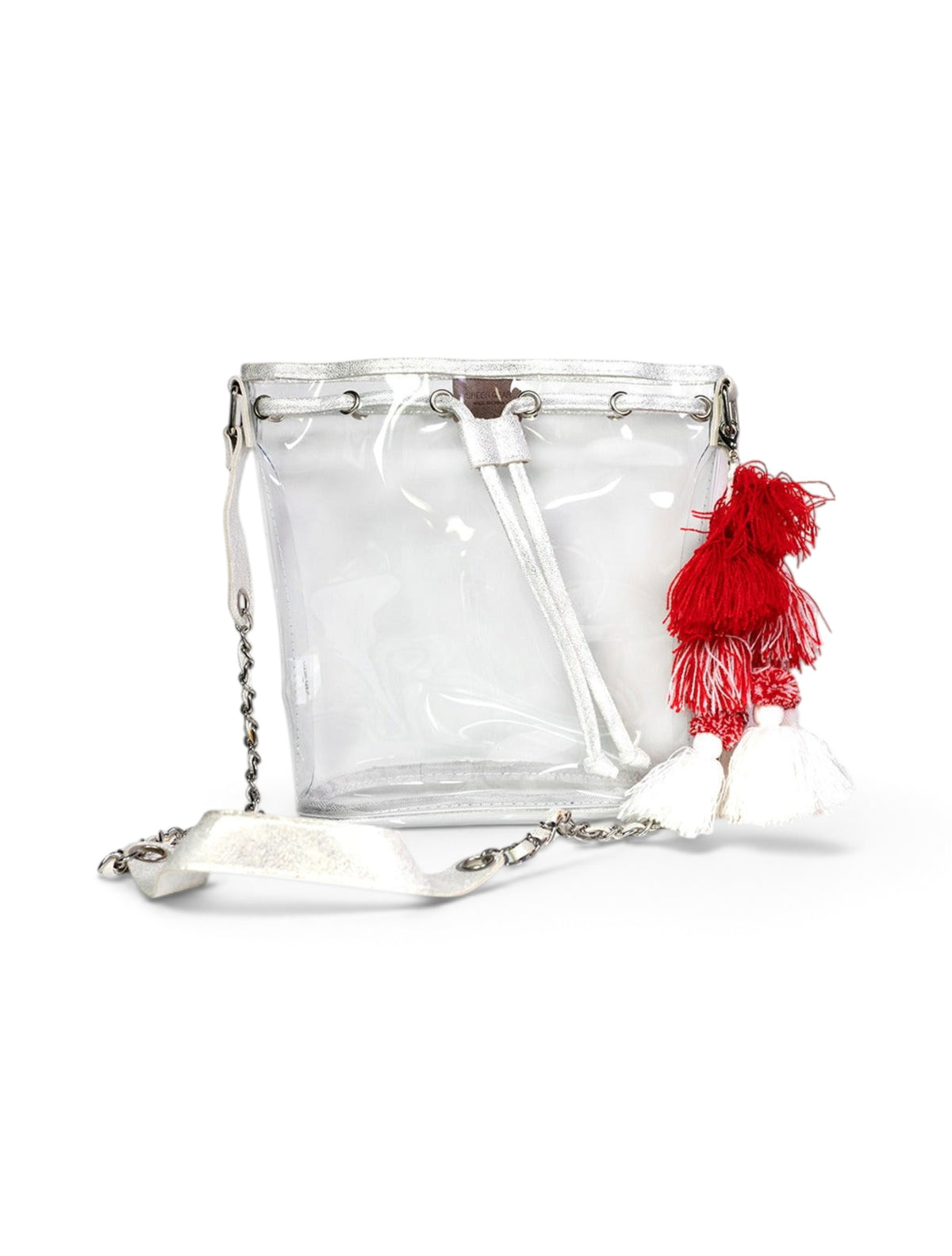 Texas Tech Red Raiders Double T  "Ella" Bucket Bag – Back view