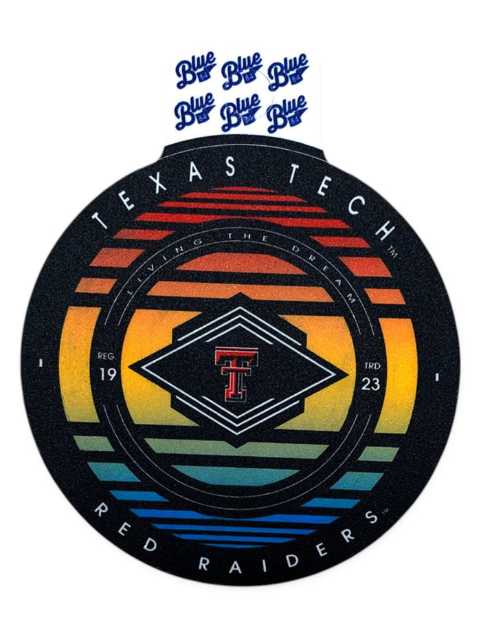 Texas Tech Red Raiders Double T "Implement" Decal – Front view