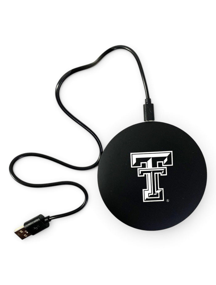 Texas Tech Red Raiders Double T Light-Up Charger – Front view