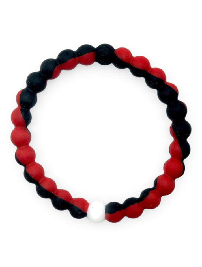 Texas Tech Red Raiders Double T Lokai Balance Bracelet – Front view