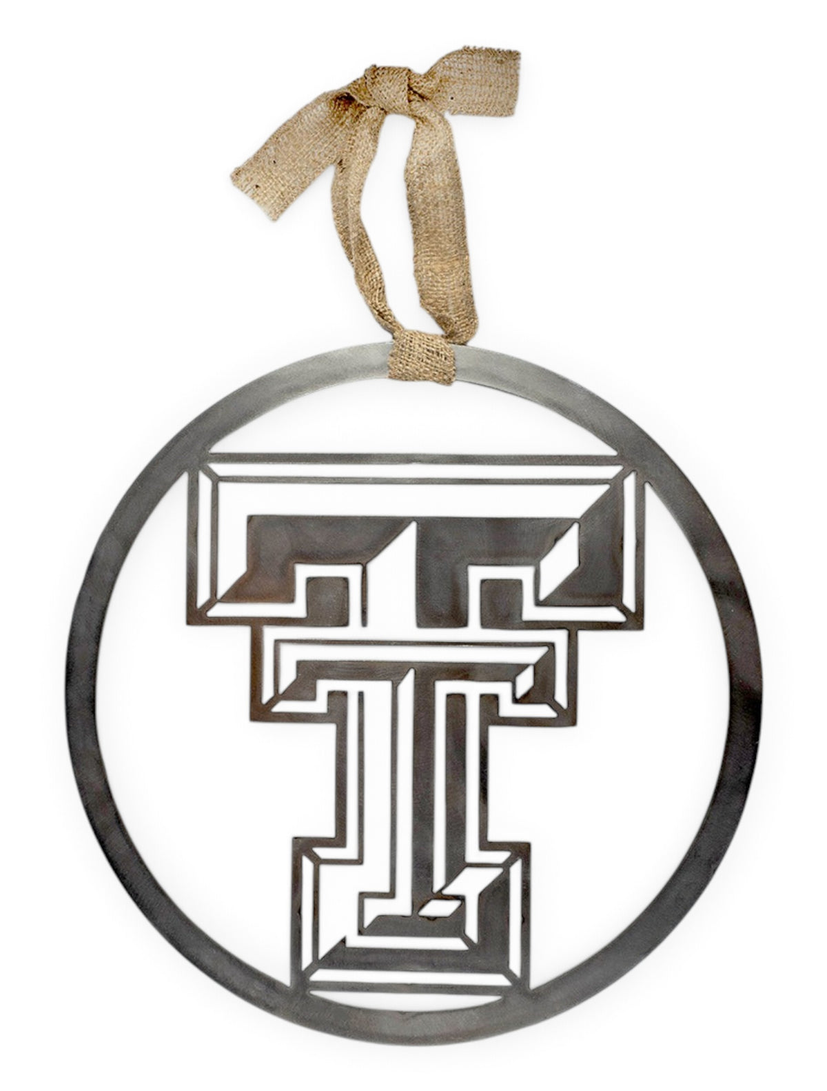 Texas Tech Red Raiders Double T Metal Wall Decor – Detail