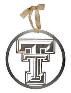Texas Tech Red Raiders Double T Metal Wall Decor – Detail