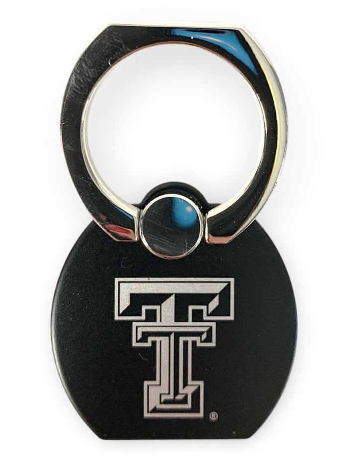 Texas Tech Red Raiders Double T Phone Tech Ring – Front view
