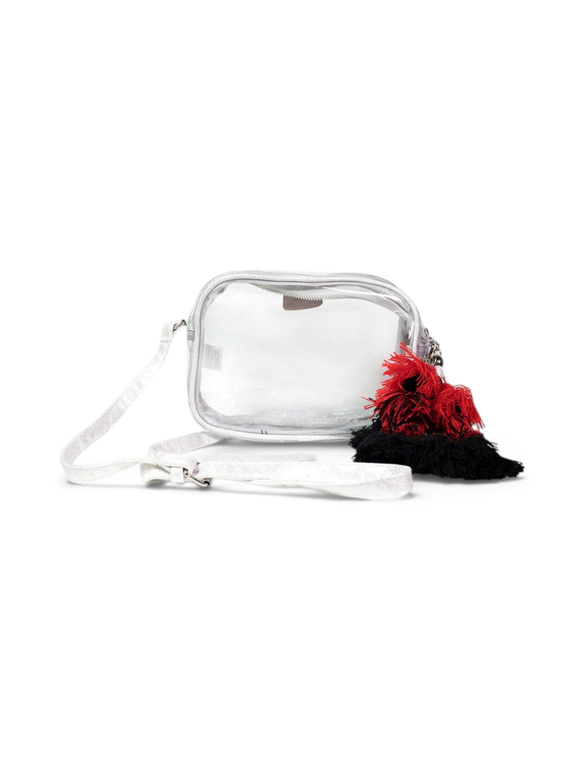 Texas Tech Red Raiders Double T  "Poppy" Tassel Side Bag – Back view