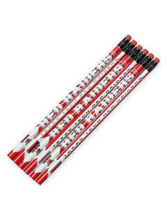 Texas Tech Red Raiders Double T Six-Pack Pencil Set – Front view