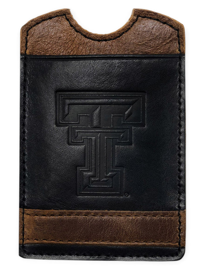 Texas Tech Red Raiders Double T Two-Tone Media Pocket – Front view