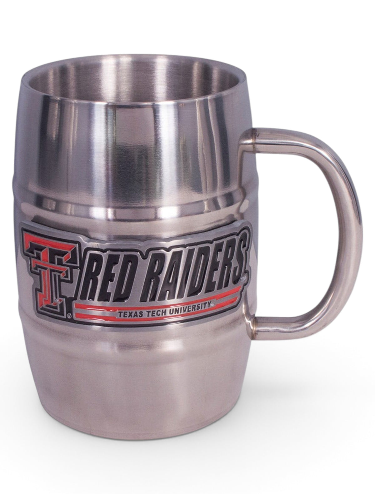 Texas Tech Red Raiders Double Wall Barrel Tankard – Front view