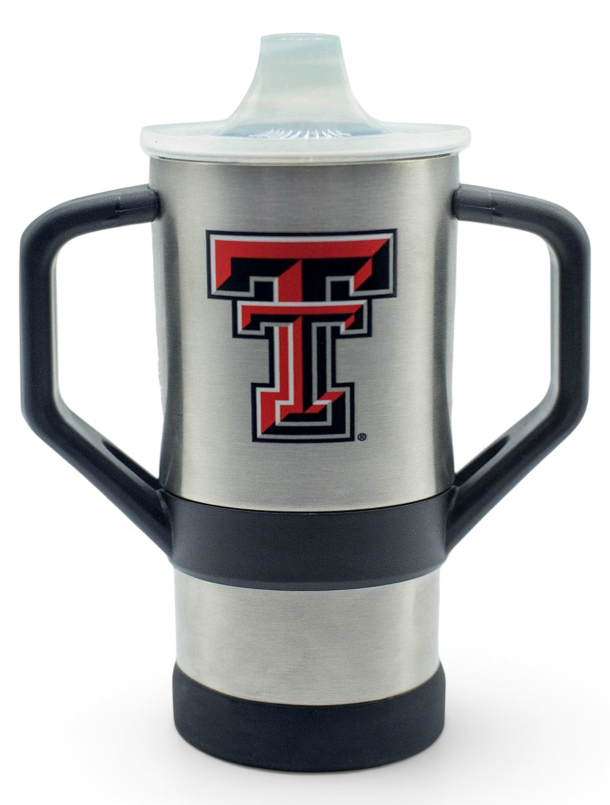 Texas Tech Red Raiders Double Walled 8 oz Sippy Cup – Front view